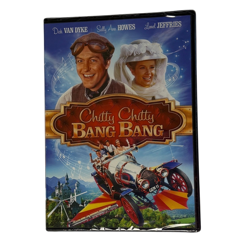 Chitty Chitty Bang Bang DVD 2014 Dick Van Dyke Musical Family Movie New Sealed